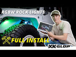 Load and play video in Gallery viewer, XK Glow - XK MAX Rock Light Kit - PRO
