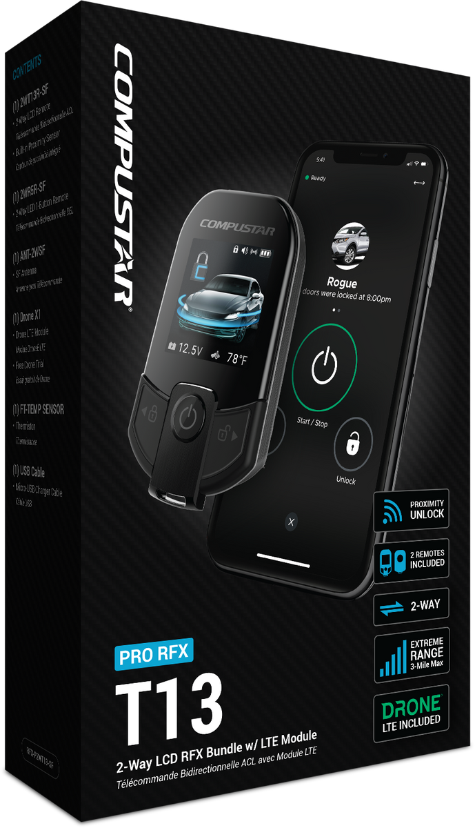 Compustar remote start online t13