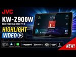 Load and play video in Gallery viewer, JVC  KW-Z900W
